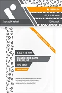Akcesoria do gier planszowych - Rebel Koszulki CCG Premium 64x89 100szt 232248 232248 - miniaturka - grafika 1