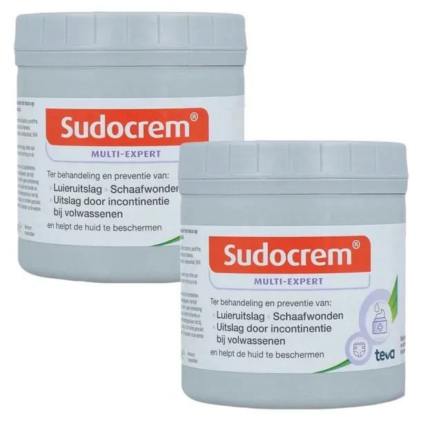 2x400g krem barierowy SUDOCREM EXPERT podrażniona skóra dziecka dorosłego