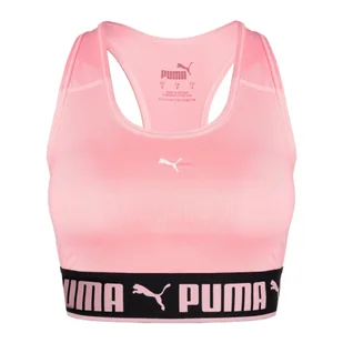 Stanik fitness cardio PUMA Mid Impact Puma Strong PM - Bielizna sportowa damska - miniaturka - grafika 1
