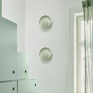 Lampy ścienne - Nordlux Kinkiet LED Marsi z kablem/wtyczką, zielony - miniaturka - grafika 1