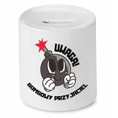 Skarbonki - SKARBONKA DLA PRZYJACIELA BOMBOWY PRZYJACIEL z Nadrukiem ze Zdjęciem - miniaturka - grafika 1