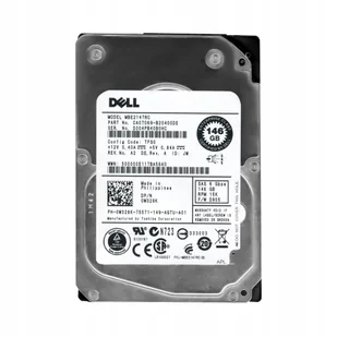 Dell dysk 146GB 15K 6GBS 2,5 SAS HDD 0W328K - Dyski serwerowe - miniaturka - grafika 1