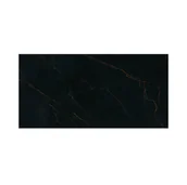 Płytki ceramiczne - Tubądzin Amber Vein Płytka gresowa podłogowa 239,8x119,8 cm czarna - miniaturka - grafika 1