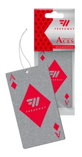 DIAMOND | FRESHWAY Aces Dry - zawieszka - Zapachy samochodowe - miniaturka - grafika 1