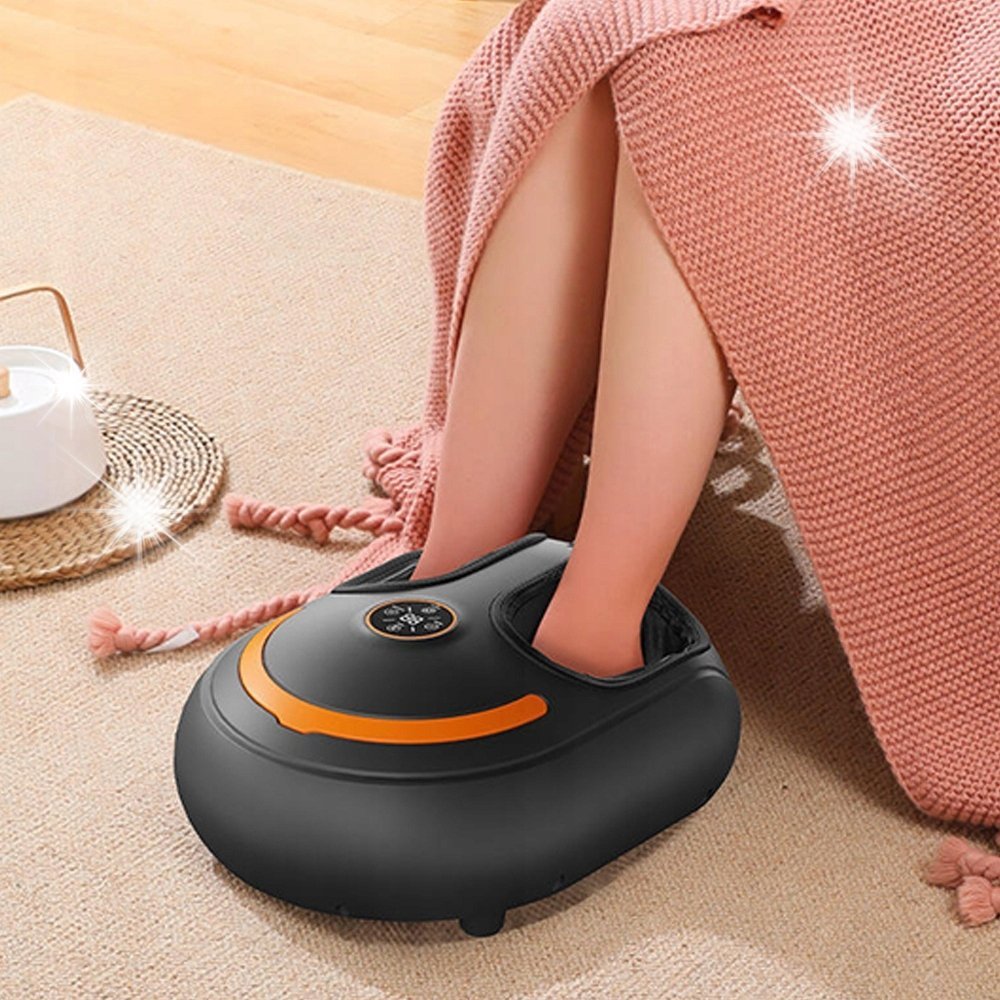 MASAŻER DO STÓP SHIATSU 3D GRZANIE MASAŻ AKUPRESURA 360° WYŚWIETLACZ LCD