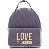 Plecaki - Love Moschino Plecak | denim - miniaturka - grafika 1