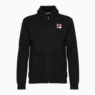 Bluzy damskie - Bluza FILA Bergede Loose Fit Zip Hoody black - miniaturka - grafika 1