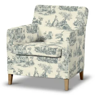 Dekoria pl pl Pokrowiec na fotel Karlstad tło ecru niebieskie postacie 61 x 56 x 80 cm Avinon 621-132-66 - Pokrowce na meble Dekoria pl pl Pokrowiec na fotel Karlstad tło ecru niebieskie postacie 61 x 56 x 80 cm Avinon 621-132-66 - Pokrowce na meble - miniaturka - grafika 1