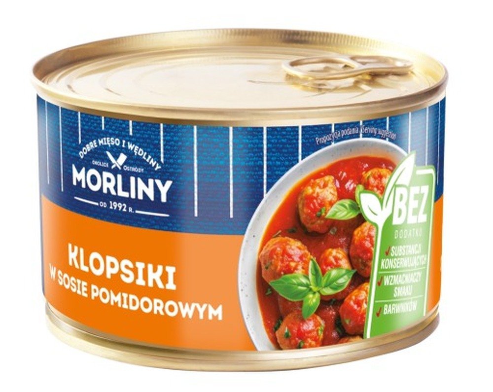 Klopsiki w sosie pomidorowym Morliny 400 g