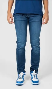 PEPE JEANS SPODNIE JEANSOWE GRANATOWE 33/32 0A1A6_A* T4A - Spodnie męskie - miniaturka - grafika 1
