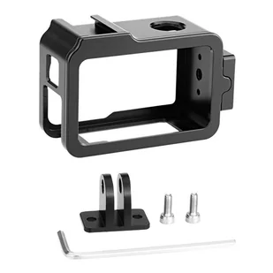 Puluz Metalowa obudowa z mocowaniem typu zimna stopka do DJI Osmo Action 4/3 - Akcesoria do kamer sportowych - miniaturka - grafika 1