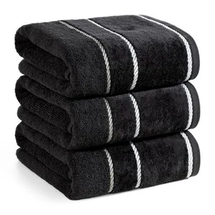 Ręcznik Nel 50 x 90 cm czarny - Ręczniki - miniaturka - grafika 1