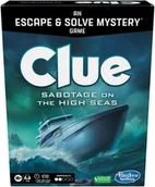 Zabawki kreatywne - Stalo žaidimas Hasbro Gaming Cluedo escape Danger on the S.S. disaster, SE - miniaturka - grafika 1