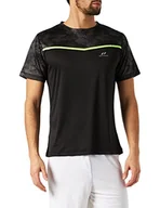Koszulki męskie - Pro Touch Męski T-shirt Aksel Black/Aop/Black/Y, S - miniaturka - grafika 1
