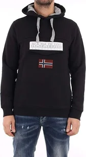 Napapijri Burgee Win Bluza z kapturem dla Dzieci Szara Rozmiar XXS - Bluzy damskie - miniaturka - grafika 1