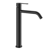 Baterie umywalkowe - Valvex Bateria umywalkowa wysoka Adler czarna - miniaturka - grafika 1