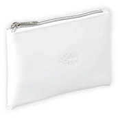 Kosmetyczki, organizery i kuferki - Top Choice - Kosmetyczka Metallic 15 x 10 x 1 Biała 97027 - miniaturka - grafika 1