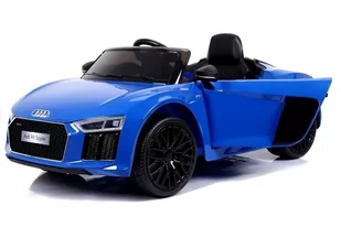 Auto na Akumulator Audi R8 Niebieskie Lakierowane - Pojazdy elektryczne dla dzieci - miniaturka - grafika 4