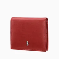 Portfele - Portfel Damski Skórzany Mały RFID PUCCINI Czerwony Rome CR2312-3 - miniaturka - grafika 1