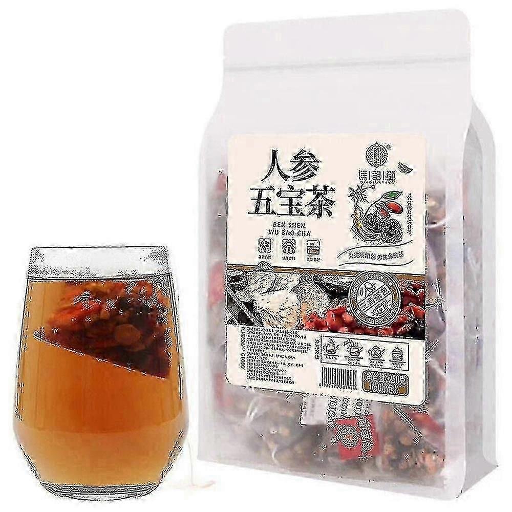 Żeń-szeń Five Treasure Tea Herbata ziołowa 250g-KAKA 1 worek 50 szt.
