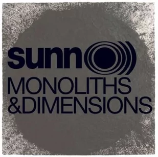 Sunn 0))) Monoliths & Dimensions - Muzyka elektroniczna - miniaturka - grafika 1