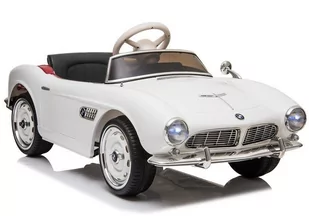 NoName Pojazd na akumulator BMW 507 Retro Biały PA.SX1938.BIA - Pojazdy elektryczne dla dzieci - miniaturka - grafika 1