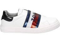 Sneakersy damskie - Tommy Hilfiger Sneakersy T3A4-30797-1017X336 38 Low Cut Sneaker - miniaturka - grafika 1