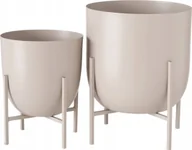 Donice - Boltze Komplet osłonek na doniczkę z metalu KILANA, 2 sztuki - miniaturka - grafika 1