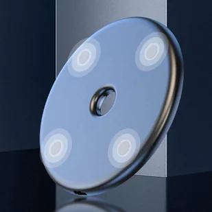 Ładowarka indukcyjna Qi szybka bezprzewodowa Uniwersalna Fast Charge 15W Czarna - Lampy pozostałe - miniaturka - grafika 7