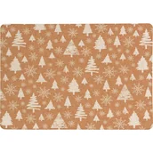 Bombki - Mata korkowa, świąteczny wzór, 40 x 30 cm - miniaturka - grafika 1
