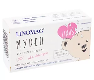 Ziołolek PRZEDSIĘBIORSTWO FARMACEUTYCZNE SP. Z O Linomag Mydło dla dzieci i niemowląt, 100g - Kosmetyki kąpielowe dla dzieci - miniaturka - grafika 2