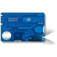 Zestawy kosmetyków damskich - Victorinox zestaw SwissCard Lite niebieski - miniaturka - grafika 1