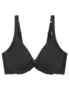 Women'secret Real Biustonosz Reduktor z obręczą Czarny, czarny, 85C - Biustonosze - miniaturka - grafika 1