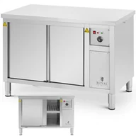 Piece, kotły  i płyty grzejne gastronomiczne - Szafa grzewcza podgrzewacz do talerzy 30-80 C 120 x 70 x 85 cm 2.4kW - miniaturka - grafika 1