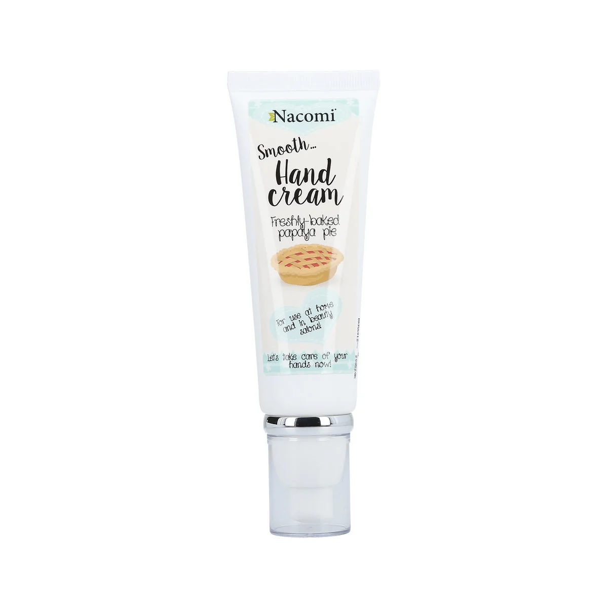 Nacomi Krem do rąk Świeże ciasto z papają - Freshly Baked Papaya Pie Smooth Hand Cream Krem do rąk Świeże ciasto z papają - Freshly Baked Papaya Pie Smooth Hand Cream