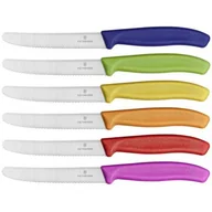 Noże kuchenne - Victorinox Swiss Classic zestaw 6 noży 11 cm 6 kolorów 6.7839.6G 6.7839.6G - miniaturka - grafika 1