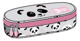 St. Majewski Piórnik saszetka usztywniona z wewnętrzną klapką PC1 Panda Grey - Piórniki - miniaturka - grafika 1