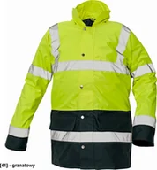 Odzież robocza - CERVA SEFTON HV - ocieplana kurtka zimowa, odblaskowe taśmy, wodoodporność, rozm. XS-3XL, - żółty/pomarańczowy XL - miniaturka - grafika 1