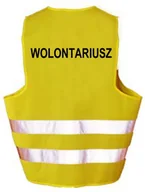 Odzież robocza - WOLONTARIUSZ - Kamizelka z nadrukiem ostrzegawcza odblaskowa robocza LIBRES POLSKA SP - miniaturka - grafika 1