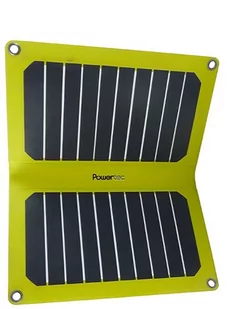 Przenośny panel słoneczny Powertec PT Flap 11W - Panele fotowoltaiczne - miniaturka - grafika 2