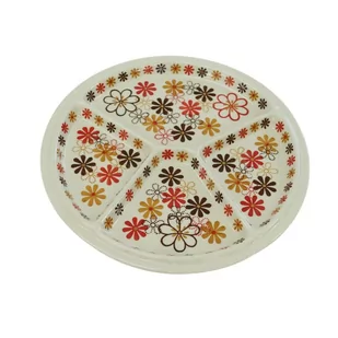 Ceramiczny talerz dzielony Ceramika Bolesławiec - Dekoratorstwo - miniaturka - grafika 1