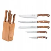 Noże kuchenne - Karl Hausmann Komplet noży kuchennych w drewnianym bloku zestaw 5 2658 - miniaturka - grafika 1