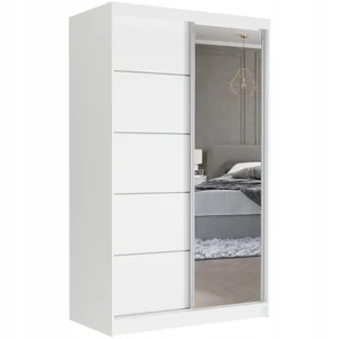 Szafa przesuwna Vega I 120 cm z lustrem - Szafy - miniaturka - grafika 1
