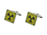 Spinki do mankietów i krawatów - Spinki do mankietów Radioaktywne PS-172 - miniaturka - grafika 1