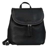 Plecaki - TOM TAILOR - Lari, damski, plecak, Schwarz, 31x12x30,5 - miniaturka - grafika 1