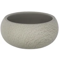 Akcesoria łazienkowe - Wenko Oryginalny pojemnik na akcesoria Joy wykonany z cementu okrągły 14 cm średnicy szorstka faktura dekoracja marka B07CFYS4PB - miniaturka - grafika 1