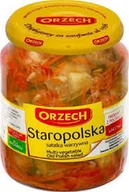 Pasztet i przetwory mięsne - Orzech Sałatka Staropolska 670g - miniaturka - grafika 1