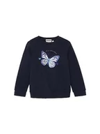 Bluzy dla dziewczynek - TOM TAILOR Dziewczęca bluza dziecięca, 10668 - Sky Captain Blue, 92/98 cm - miniaturka - grafika 1