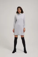 Sukienki - Sukienka z golfem-M - miniaturka - grafika 1