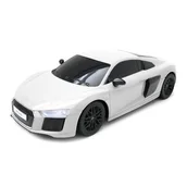 Zabawki zdalnie sterowane - Rastar Autko R/C Audi R8 Biały 1:24 ZRC.72300.BIA - miniaturka - grafika 1